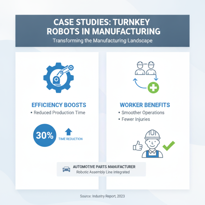2026 Best Turnkey Robot Systems for Efficient Manufacturing?