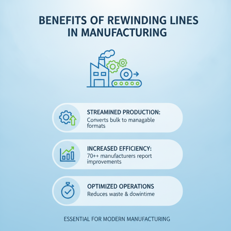 Why Choose Rewinding Line for Your Manufacturing Needs?