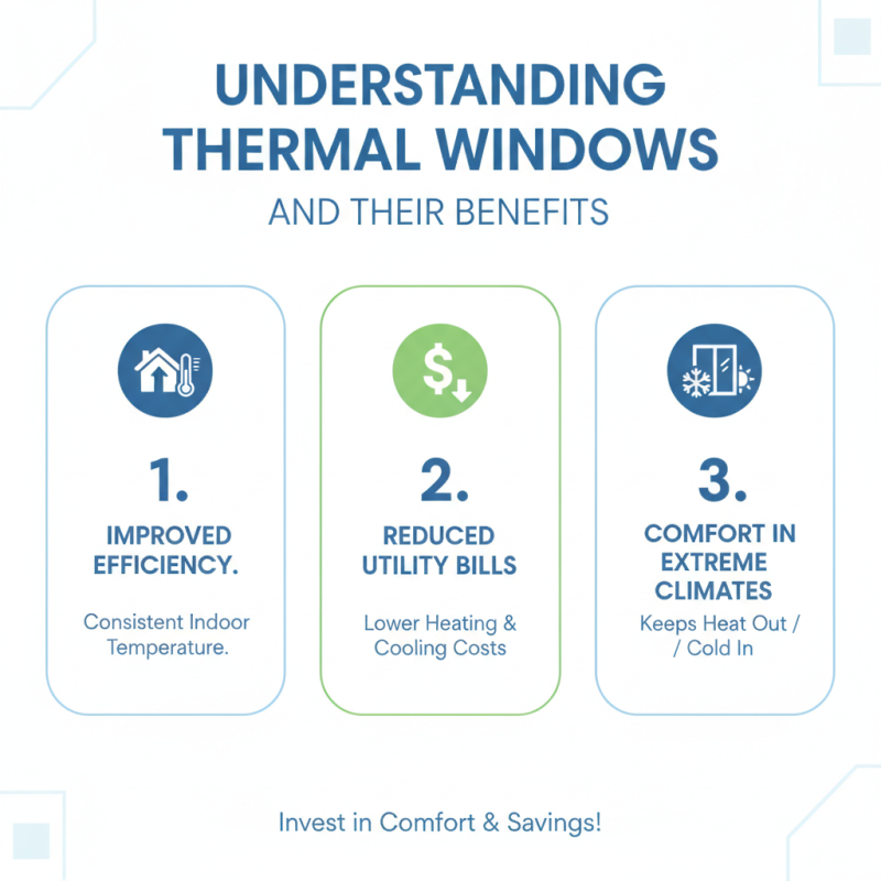 How to Choose the Best Thermal Windows for Your Home?