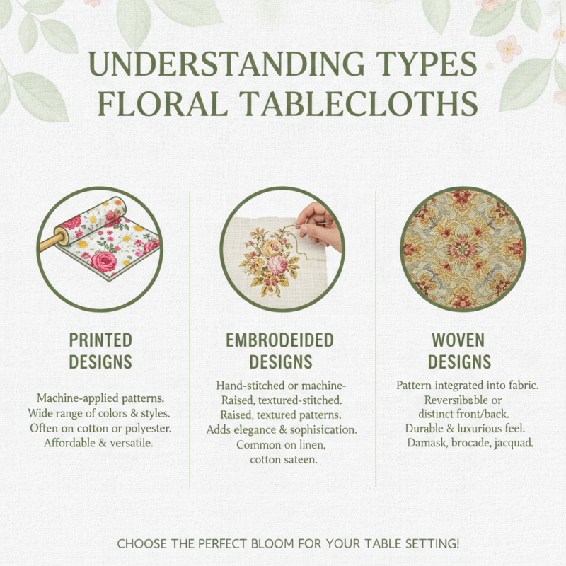 How to Choose the Perfect Floral Tablecloth for Any Event?