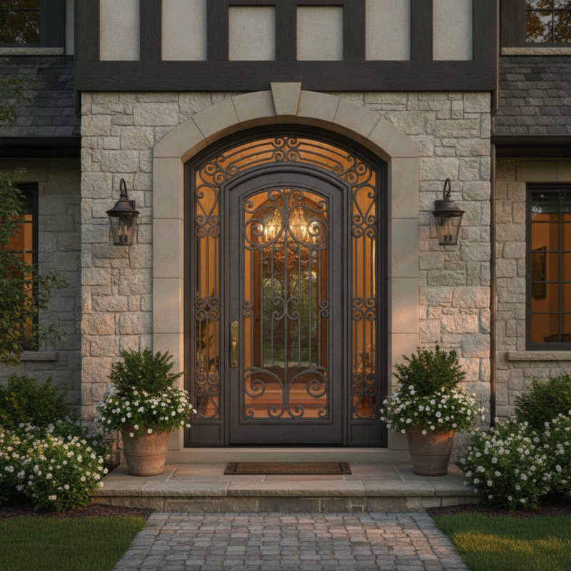 Why Choose Wrought Iron Front Doors for Your Home?