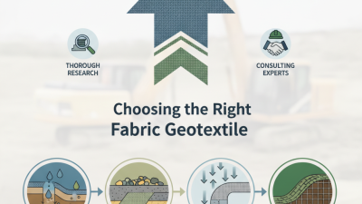 Top Tips for Choosing the Right Fabric Geotextile?