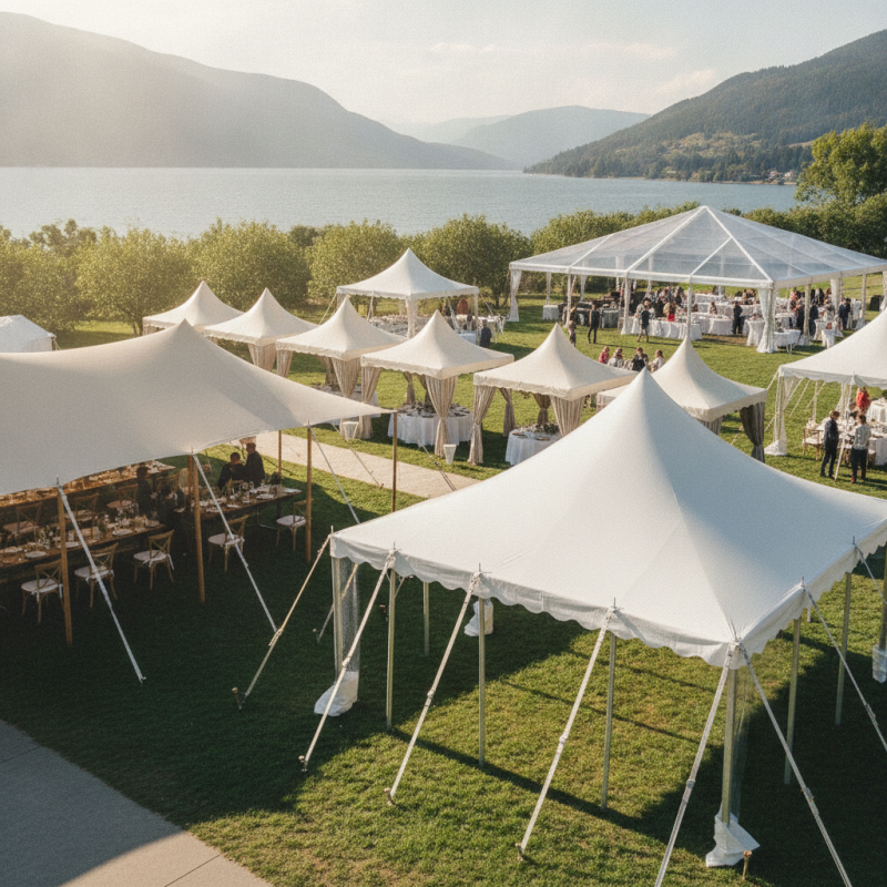 Top 10 Tent Canopy Options for Your Next Outdoor Event?