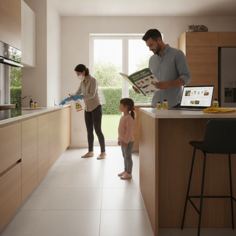 How to Safely Use Pest Control Chemicals in Your Home?