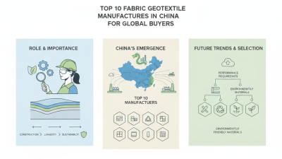 Top 10 Fabric Geotextile Manufacturers in China for Global Buyers?