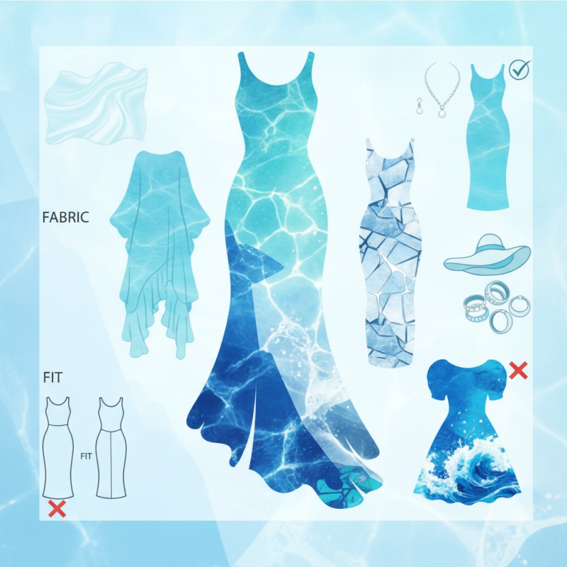 Best Water Print Dress Designs for Summer Fashion Trends?
