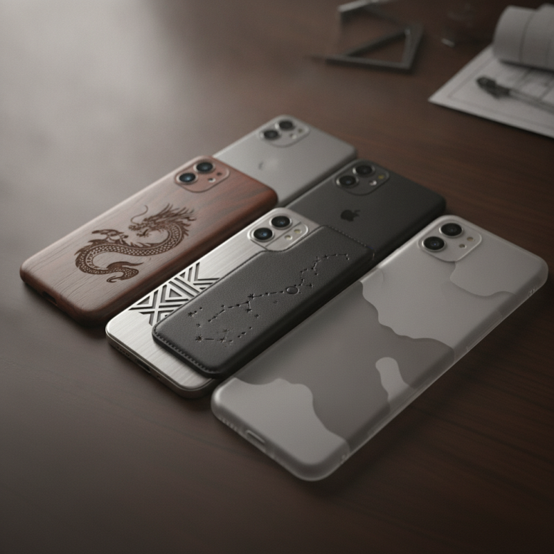 China Top Engraved Phone Cases Unique Designs and Customization Options?
