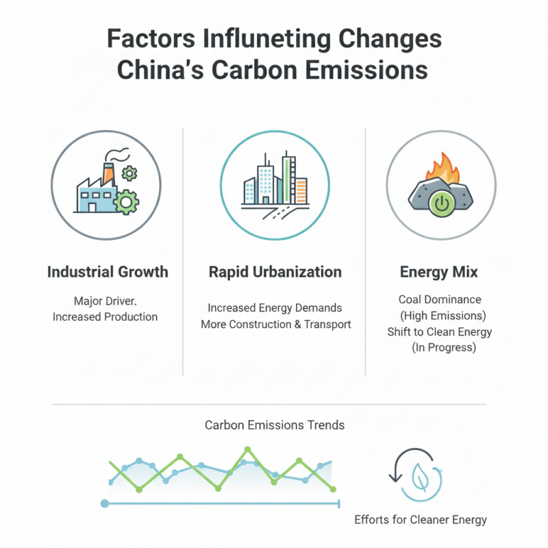 How Have China Carbon Emissions Changed by Year?
