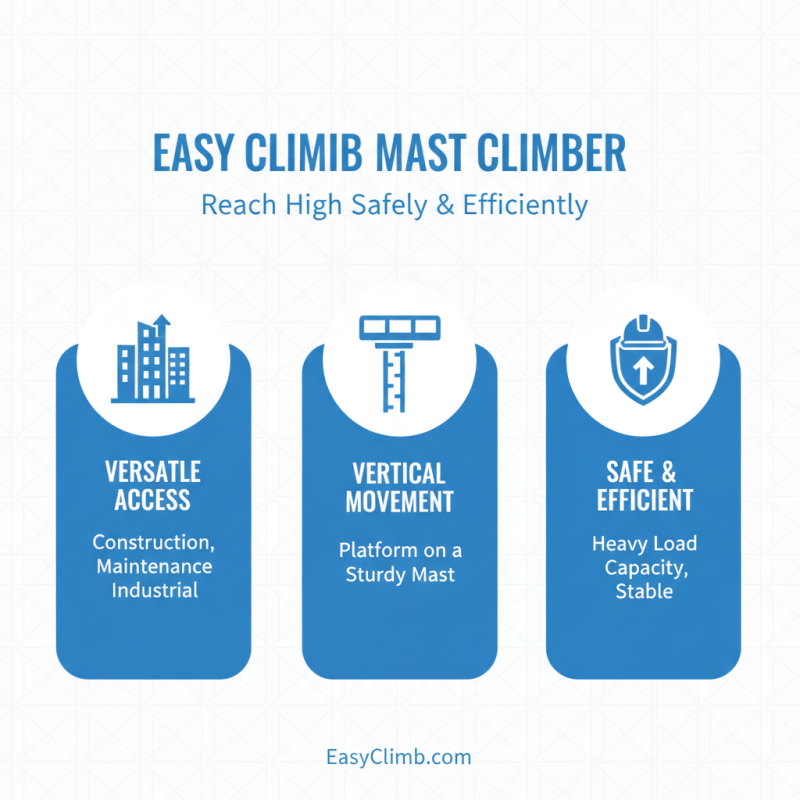 What is an Easy Climb Mast Climber and How Does It Work?