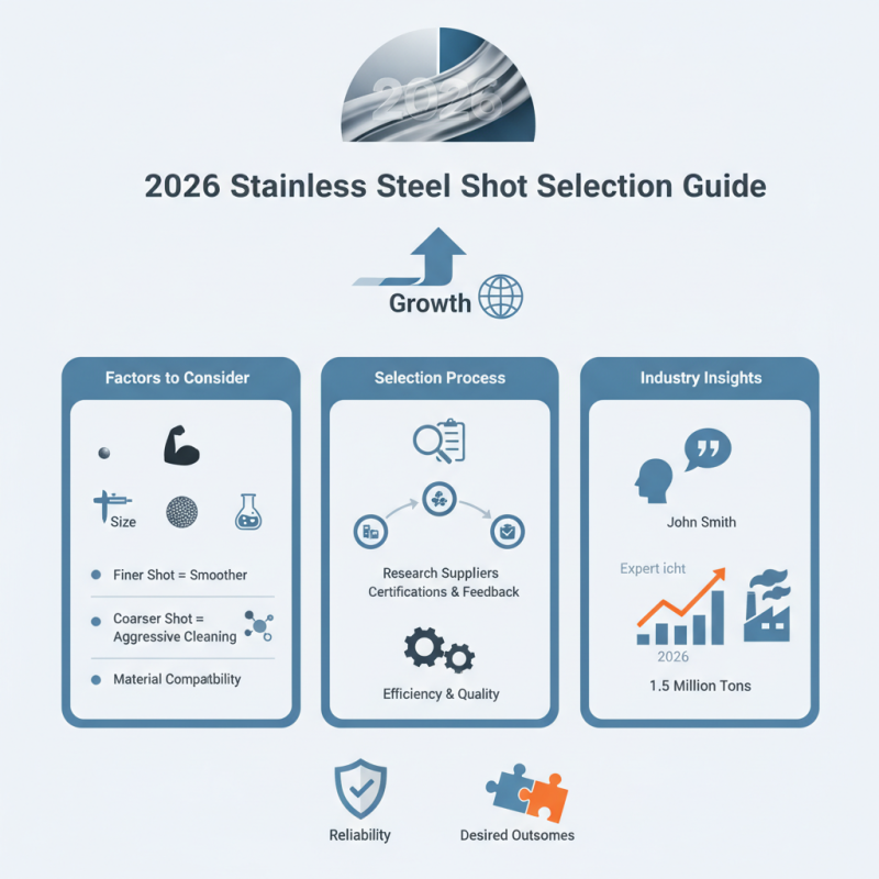 2026 How to Choose the Right Stainless Steel Shot for Your Needs?