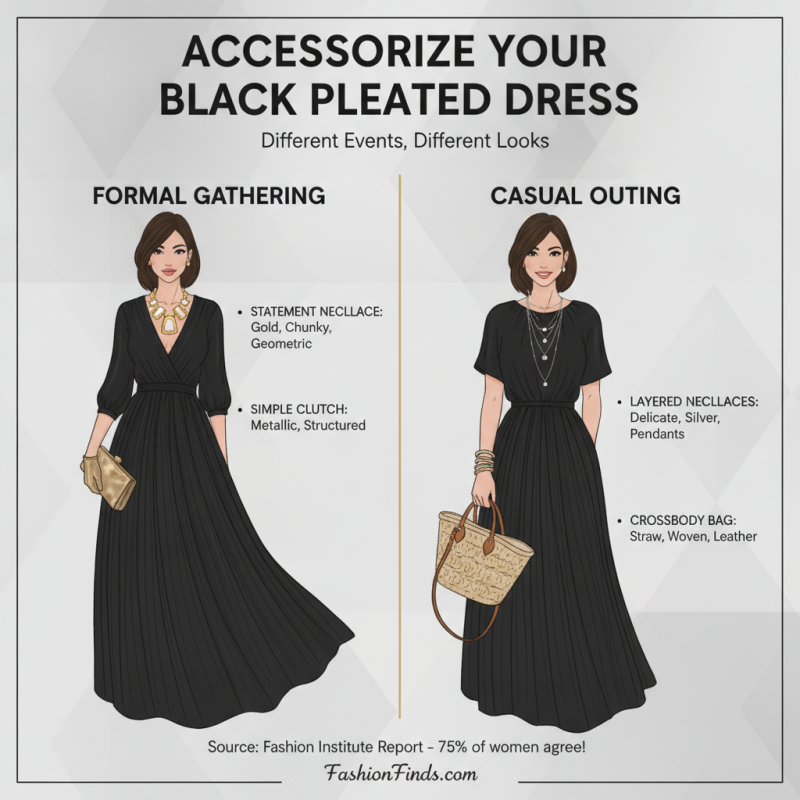Why Choose a Black Pleated Dress for Any Occasion?