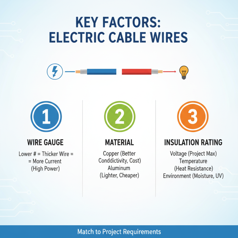 How to Choose the Right Electric Cable Wire for Your Projects?