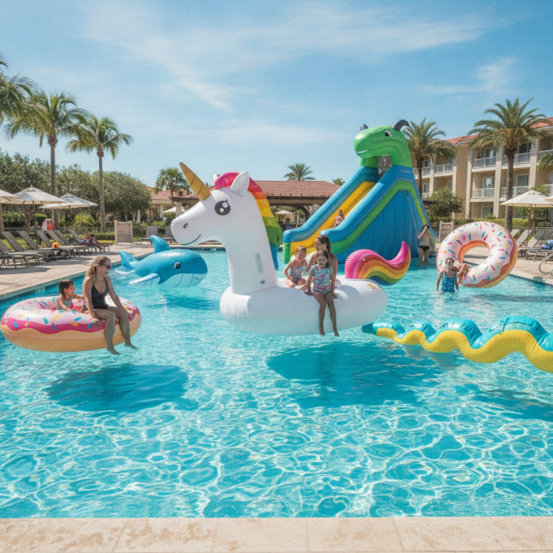 How to Choose the Best Giant Inflatable Pool Toys for Summer?