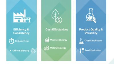 Top Benefits of Using Intensive Mixers in China for Global Buyers?