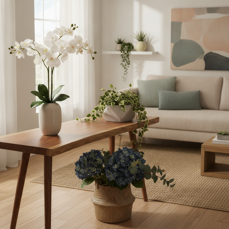 2026 Best Floral Silk Plants for Home Decor and Stylish Living Spaces?