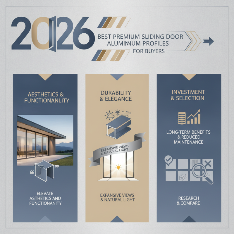 2026 Best Premium Sliding Door Aluminum Profiles for Buyers