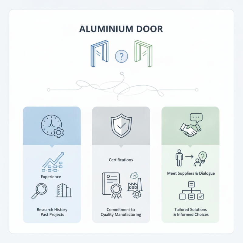 How to Choose the Best Aluminum Door Factory and Suppliers?