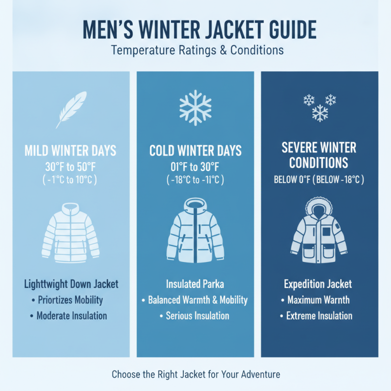 What is the Best Type of Men's Winter Jackets for Different Weather Conditions?