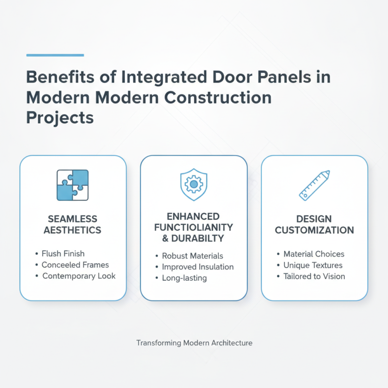 Why Choose Integrated Door Panels for Your Next Project?