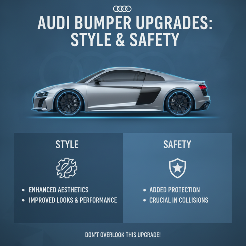 Top 10 Front Bumper Audi Upgrades for Enhanced Style and Safety?