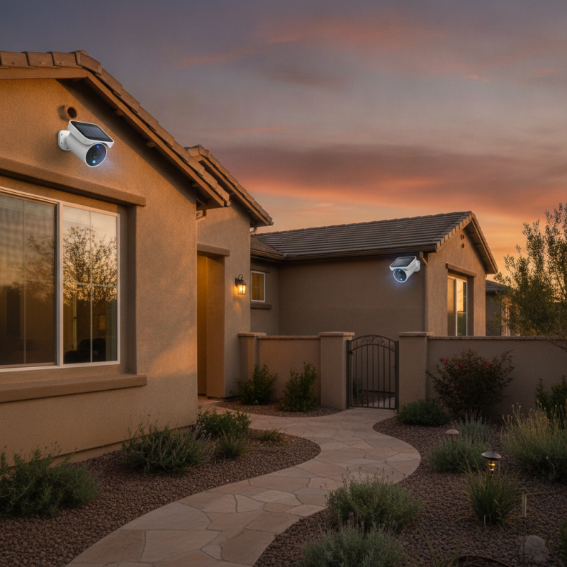 How to Choose the Best Wireless Solar Cameras for Security?