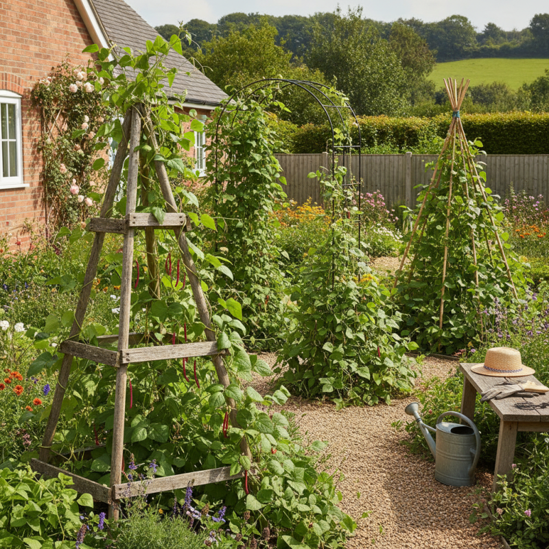 How to Choose the Best Runner Bean Climbing Frame for Your Garden?