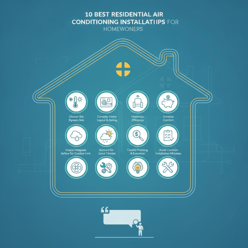 10 Best Residential Air Conditioning Installation Tips for Homeowners