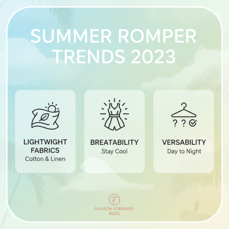 China Best Summer Rompers for Effortless Style and Comfort this Season?