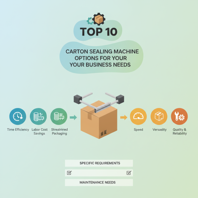 Top 10 Carton Sealing Machine Options for Your Business Needs?