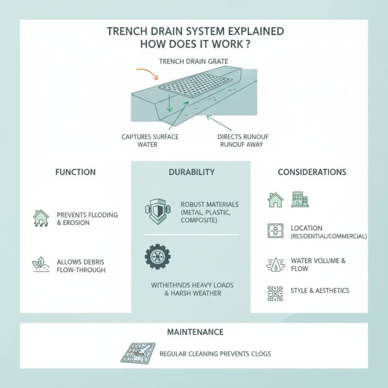 What is a Trench Drain Grate and How Does It Work?