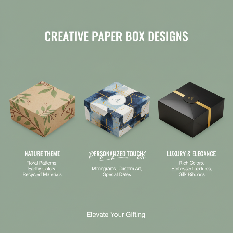 Top 10 Personalized Paper Box Designs for Unique Gifting Ideas?