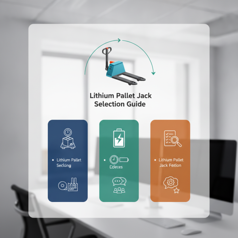 How to Choose the Best Lithium Pallet Jack for Your Needs?