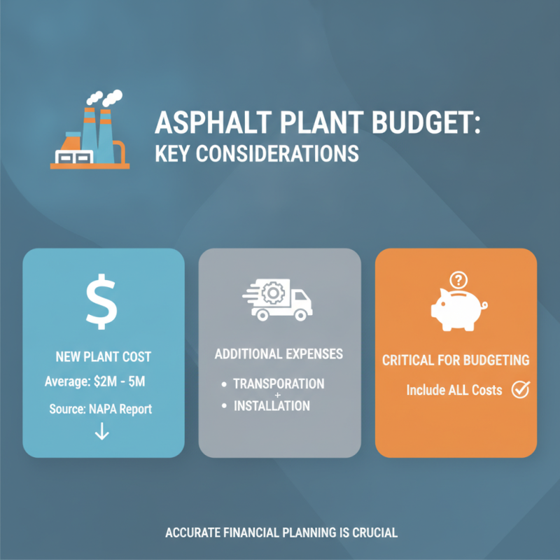 How to Choose the Right Asphalt Plant for Your Business Needs?
