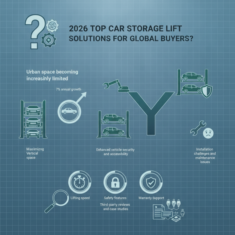 2026 Top Car Storage Lift Solutions for Global Buyers?