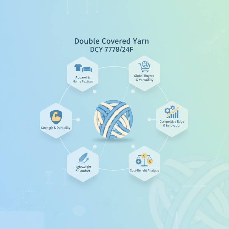 Top Benefits of Double Covered Yarn DCY 7778 24F for Global Buyers?