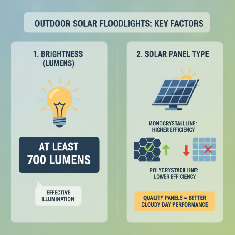 How to Choose the Best Outdoor Solar Floodlights for Your Home?