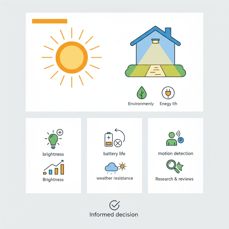 How to Choose the Best Outdoor Solar Floodlights for Your Home?