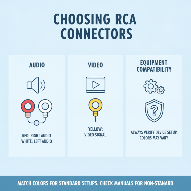 Why Choose Rca Connectors for Your Audio and Video Needs?