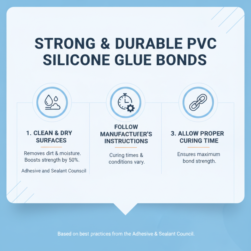 Best PVC Silicone Glue for Strong and Durable Bonds?