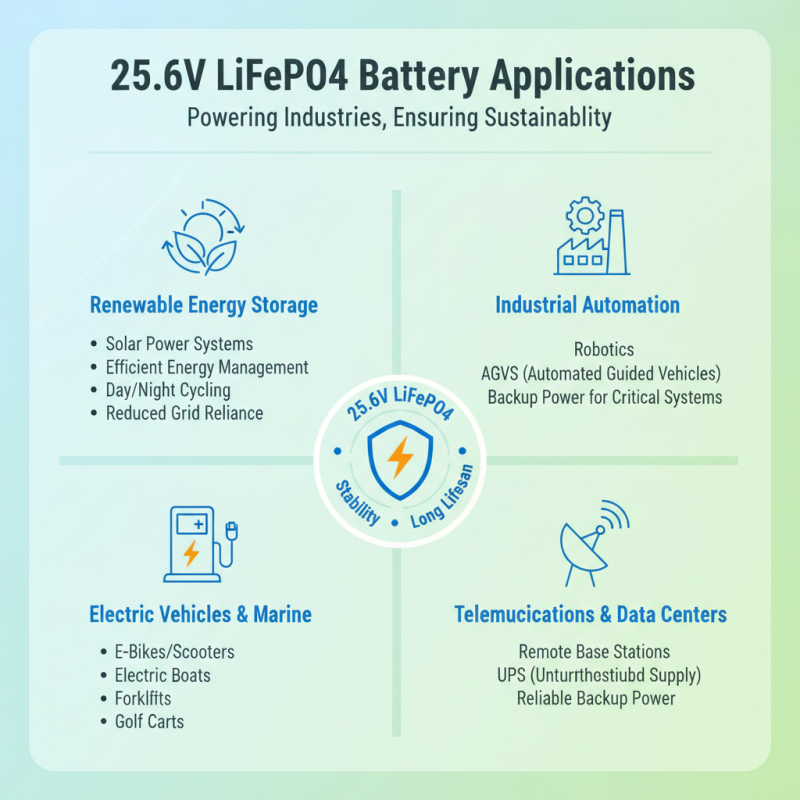 The Best 25.6v Lifepo4 Battery Options for Your Energy Needs?
