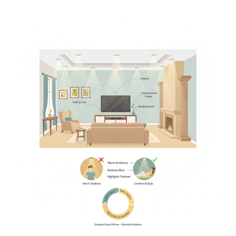 Best Places to Install Downlights in Your Living Room?