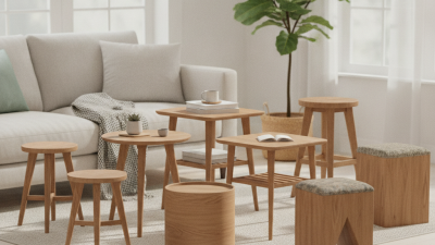 Top 10 Rubber Wood Side Tables and Stools for Your Home?