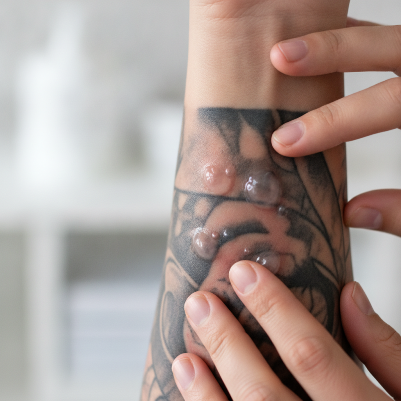 Why is My Tattoo Removal Blistering and How to Fix It?