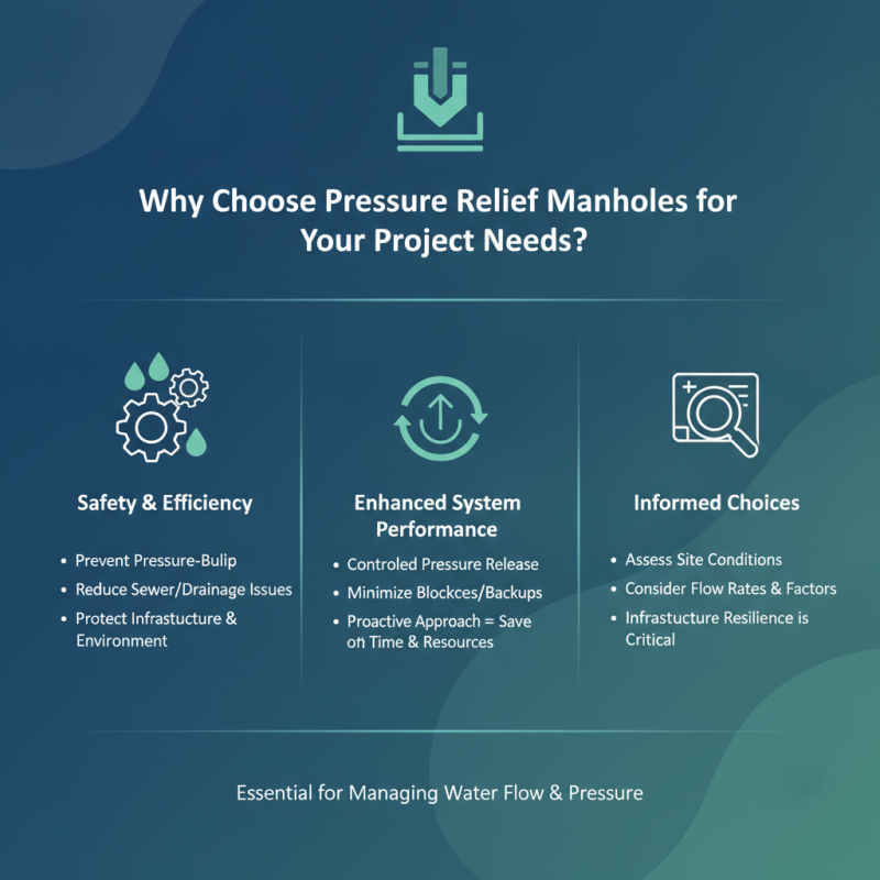 Why Choose Pressure Relief Manholes for Your Project Needs?