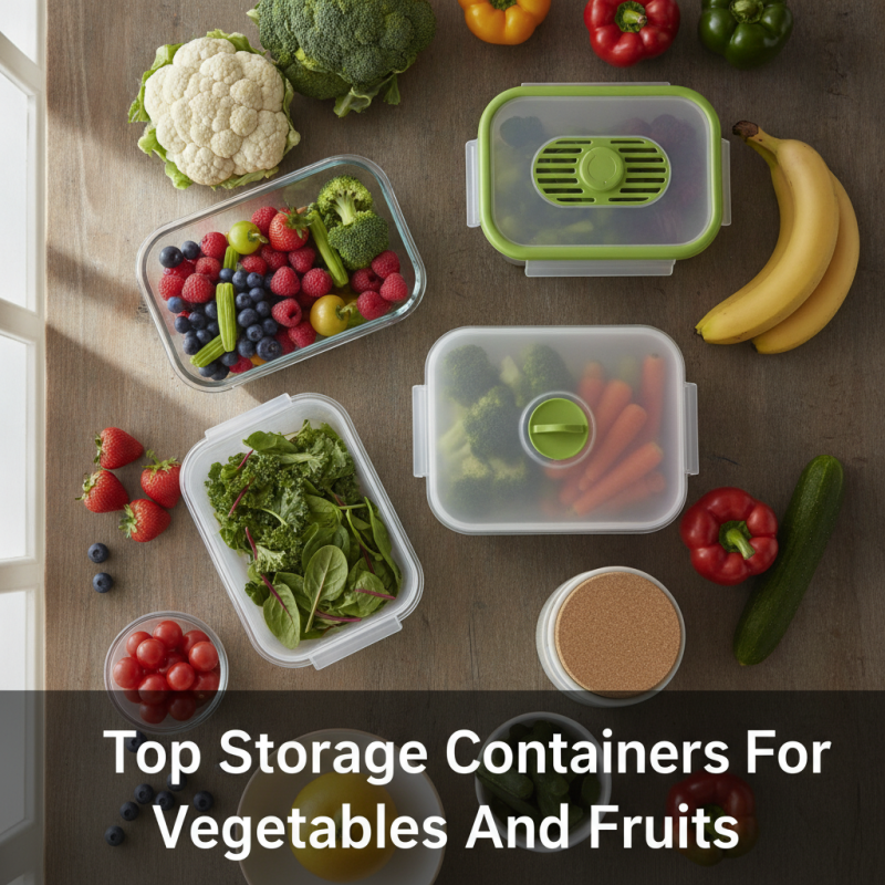 Top Storage Containers for Fresh Fruits and Vegetables?