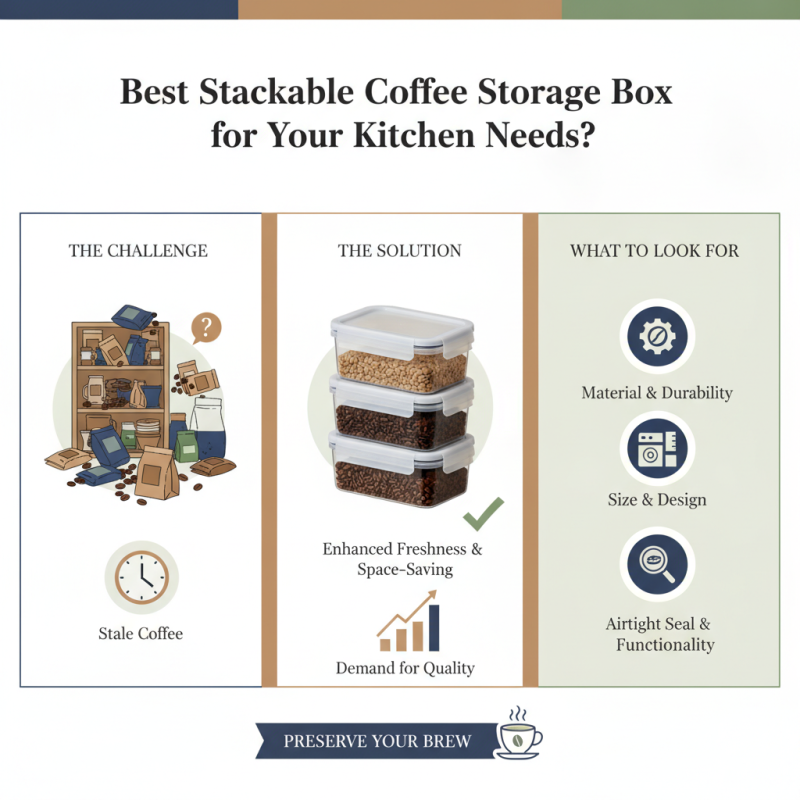 Best Stackable Coffee Storage Box for Your Kitchen Needs?