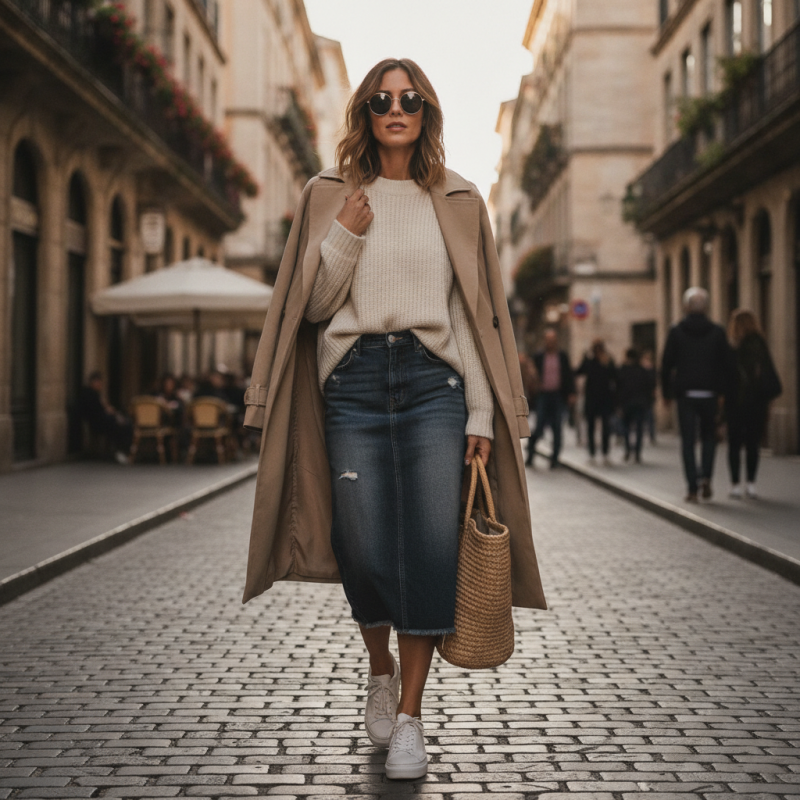 2026 Top Denim Skirts Trends What to Wear This Season?