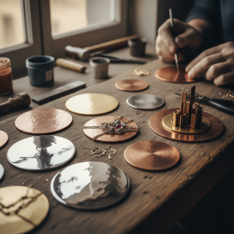 2026 How to Use Round Metal Disc in Creative Projects?