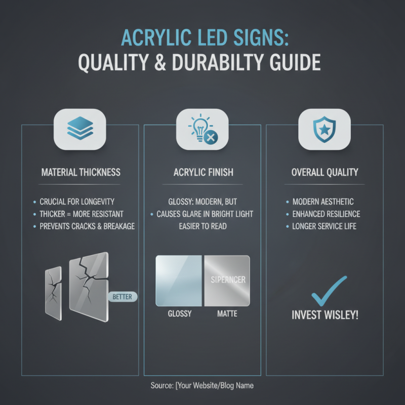 How to Choose the Best Acrylic Led Sign Board for Your Business