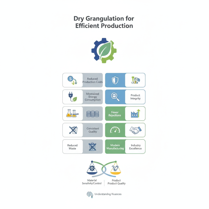 Top 10 Benefits of Dry Granulation for Efficient Production?
